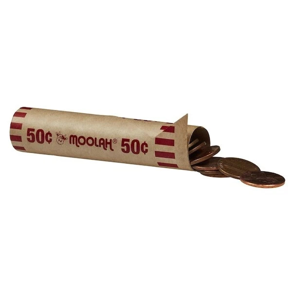 2012 Circulated penny roll of 50 coins two different wrapper lots pull from