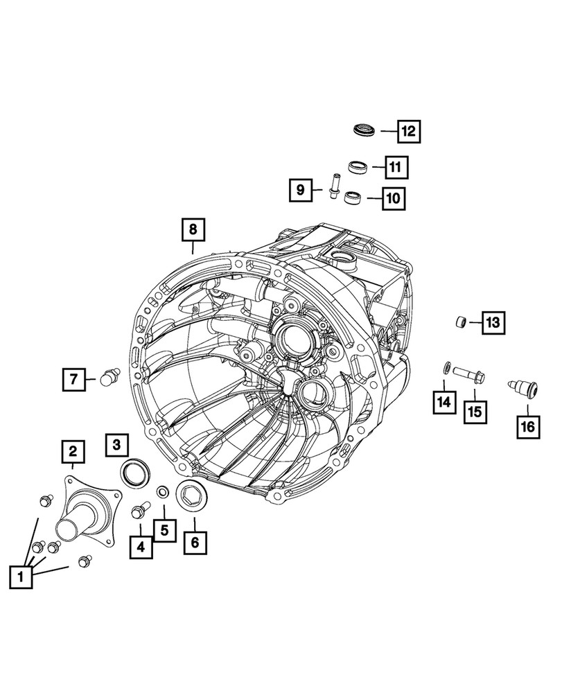 Genuine Mopar Plug 68331252AA