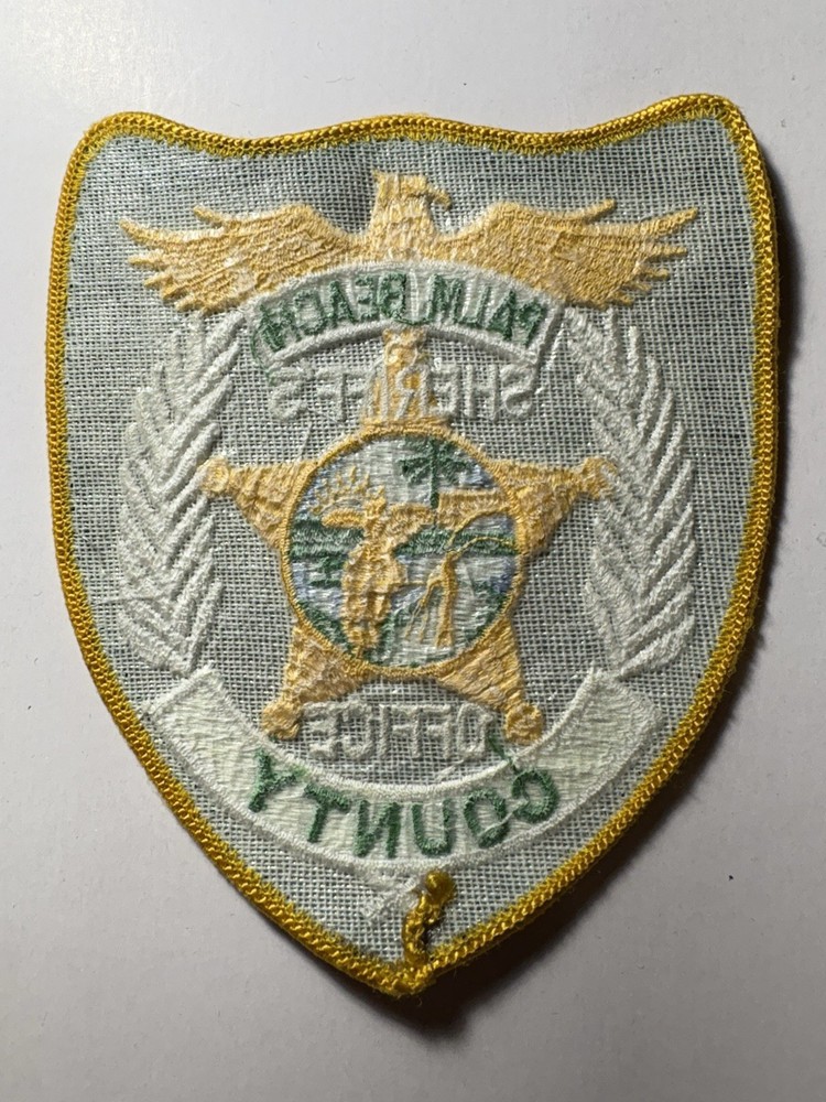Palm Beach County Florida Sheriff Patch ~ Used ~ Style 1