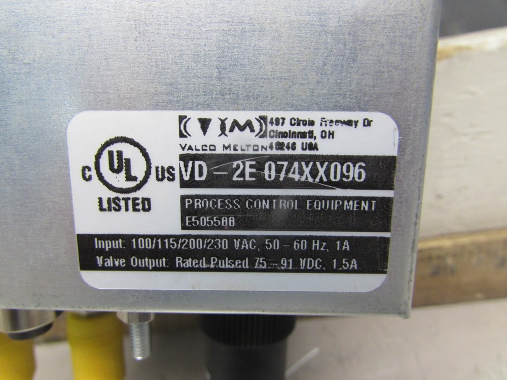 VALCO MELTON 074XX096 , VD2-E PATTERN CONTROLLER, 2-CH., MAKE OFFER!