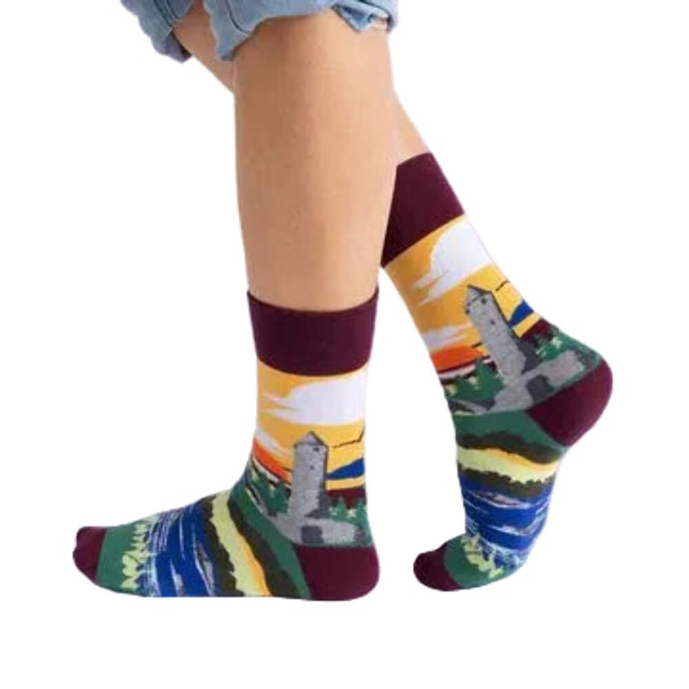 Irish Landmark Socks- Wicklow Way