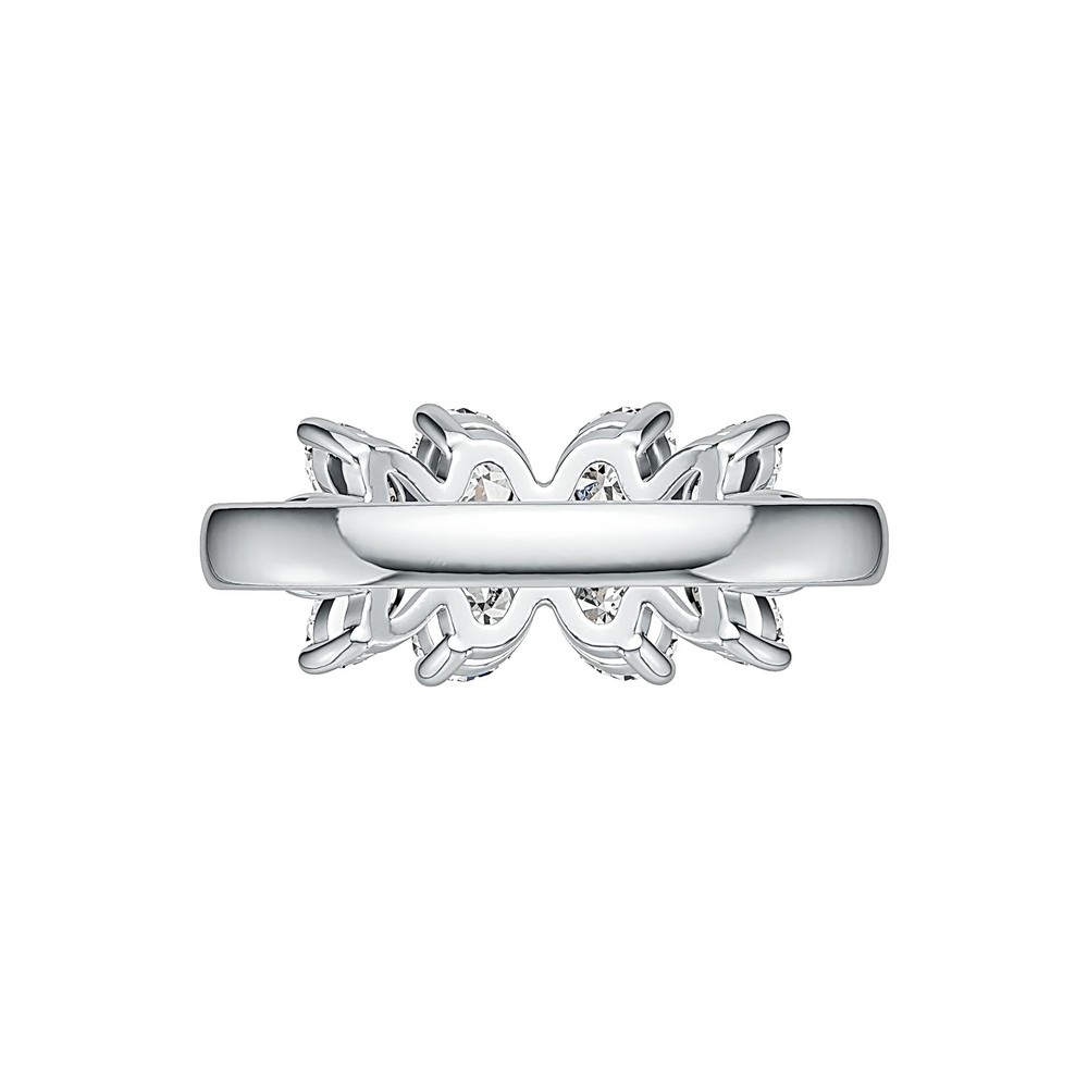 Sterling Silver Semi Mount Ring Setting Oval OV 5X4mm