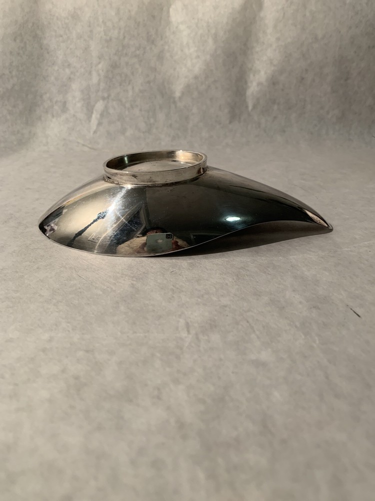 Antique Reed & Barton #64 Silver Tear Drop Footed Dish Marked