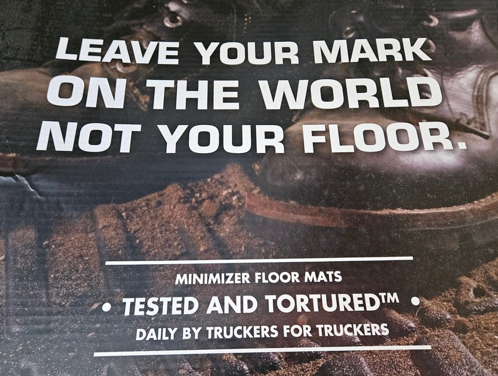 FKPB6B-MIN Minimizer Floor Mats - New - Peterbilt 1987-2000