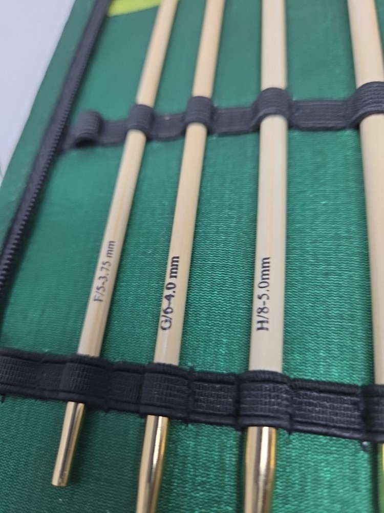 Knitter's Pride Interchangeable Crochet Hooks with Case Missing 3 Hooks READ