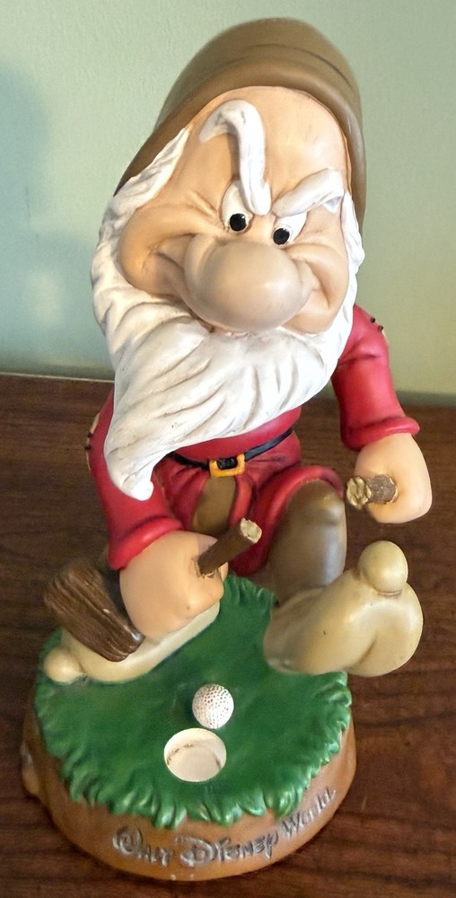 Walt Disney World Grumpy Golf Bobblehead