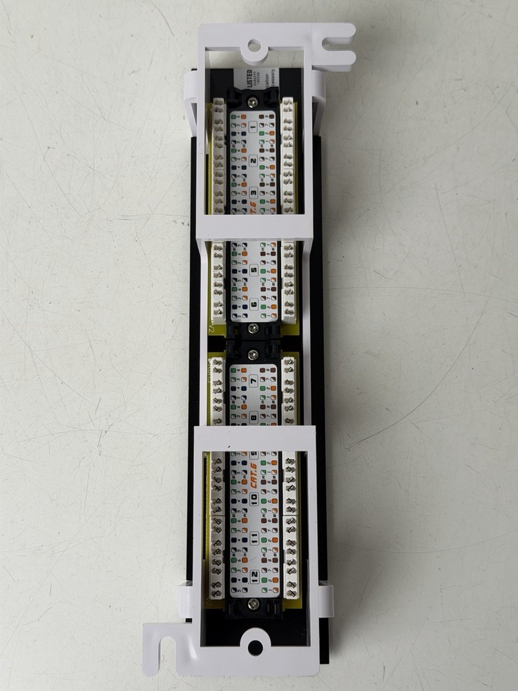 Cable Matters 12 Port CAT6 Universal Patch Panel Wall