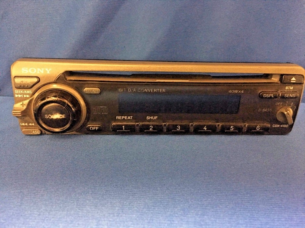 faceplate cdx-4180 sony