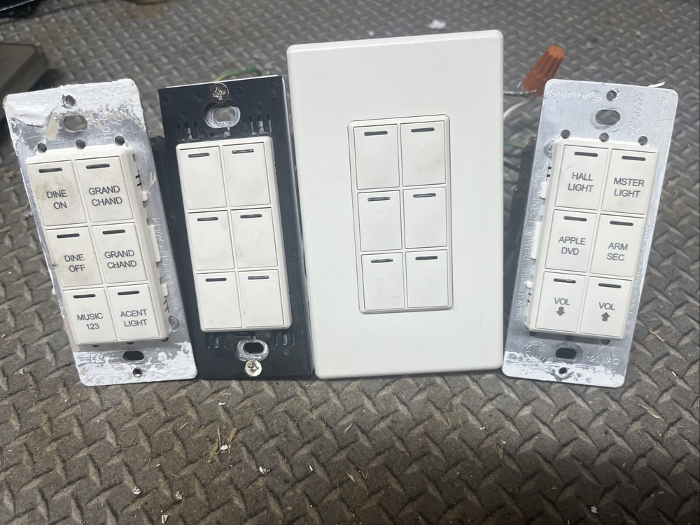 CONTROL 4 Wireless 6 Button Keypad  C4-KP6-Z-x