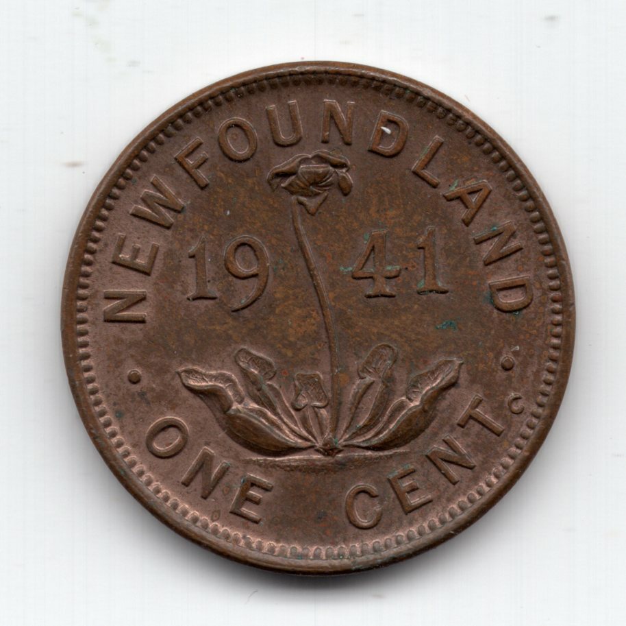 1941 C Newfoundland One Cent