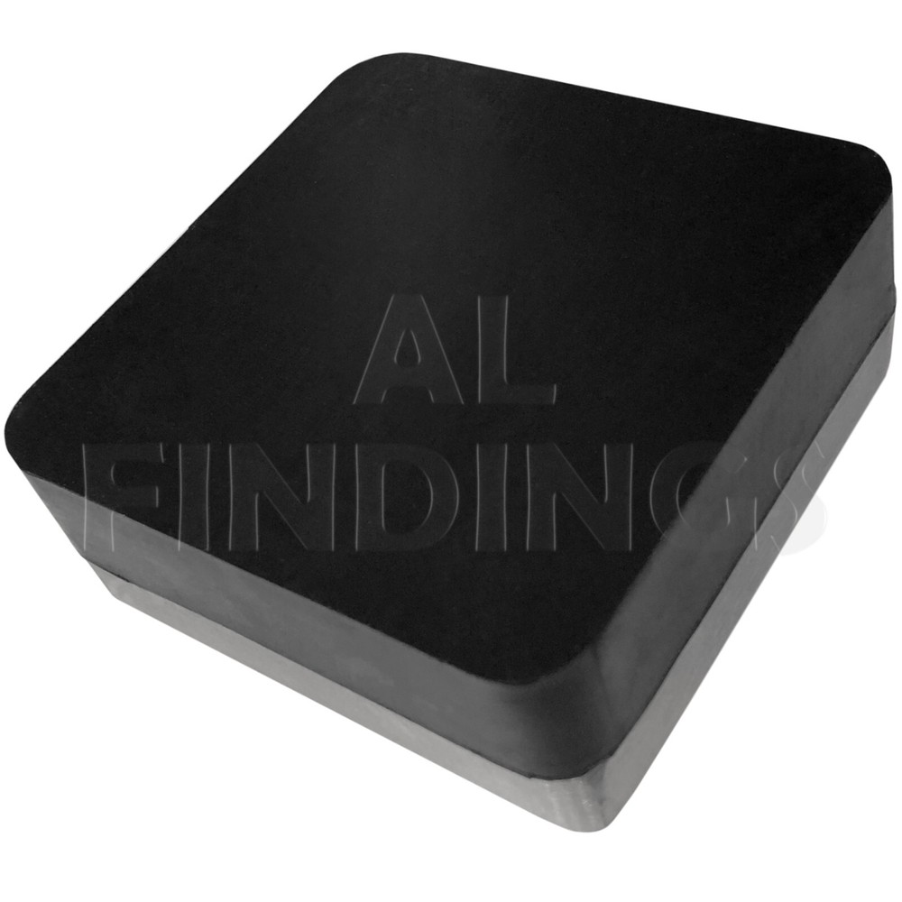 Solid Steel Rubber Dapping Doming Bench Block Anvil 65 x 25mm Craft tool
