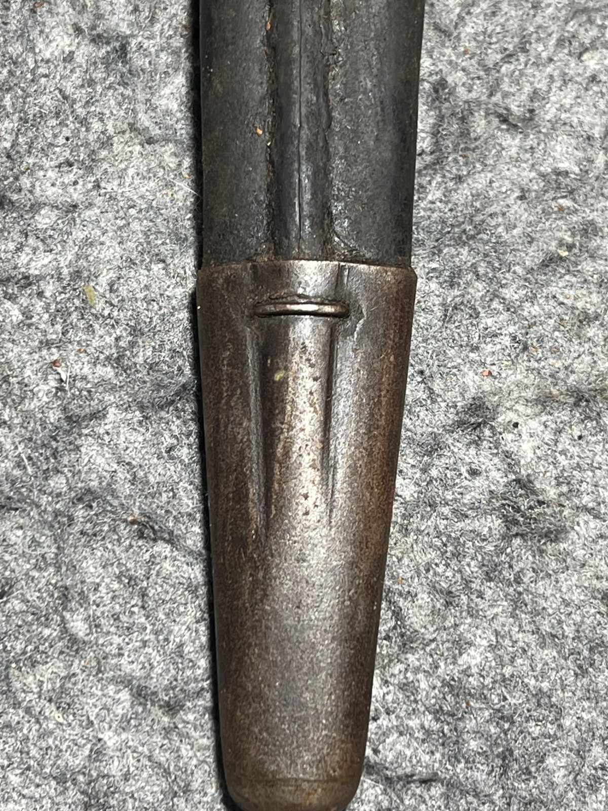 WWI WWII British Pattern 1907 Bayonet/Scabbard by Sanderson Bros