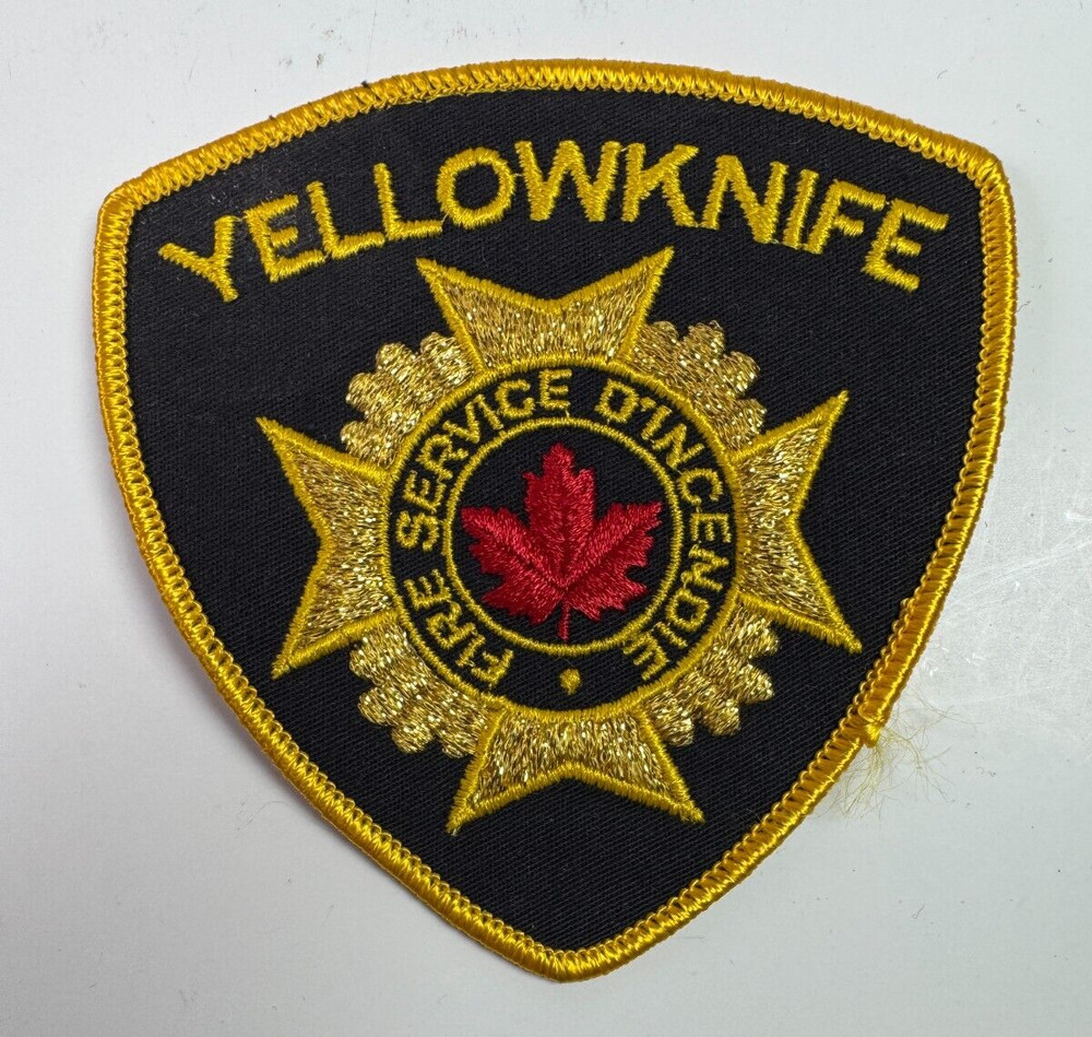Yellowknife Fire Canada Patch H9