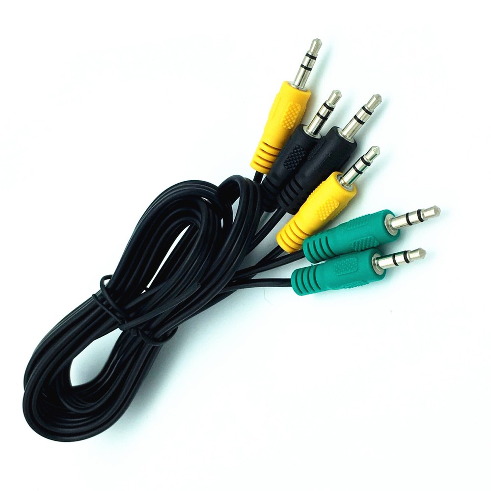 Replacement 3.5mm TRS Audio Cable for 5.1 Channel Logitech Computer Speakers 5FT