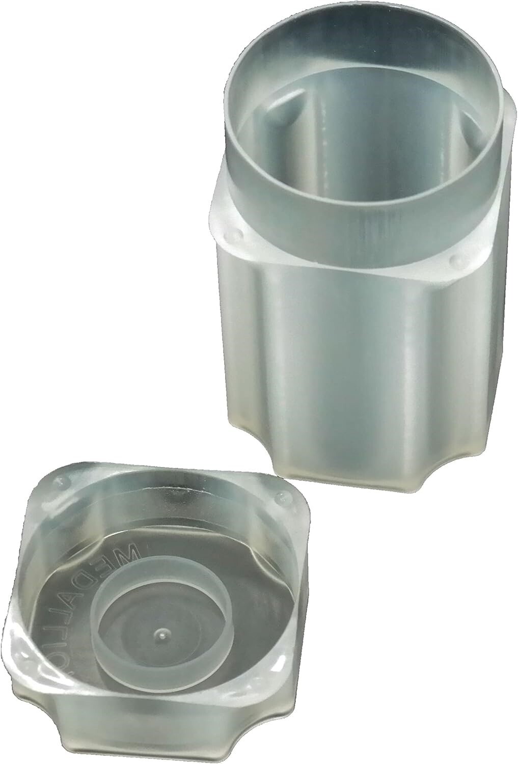 10 Medallion Size Coin Tubes 39mm For Silver Rounds Square Long Term Guardhouse