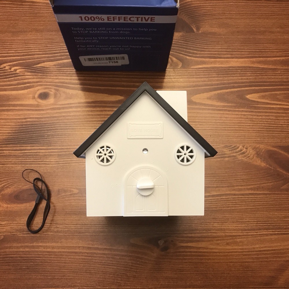 ULTRASONIC Bark Control Device W/hanging Strap