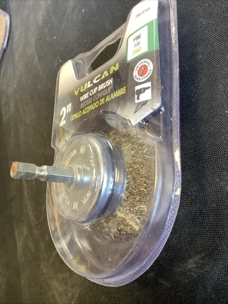 Vulcan 2” Fine Wire Cup Brush. 758-8759 @37