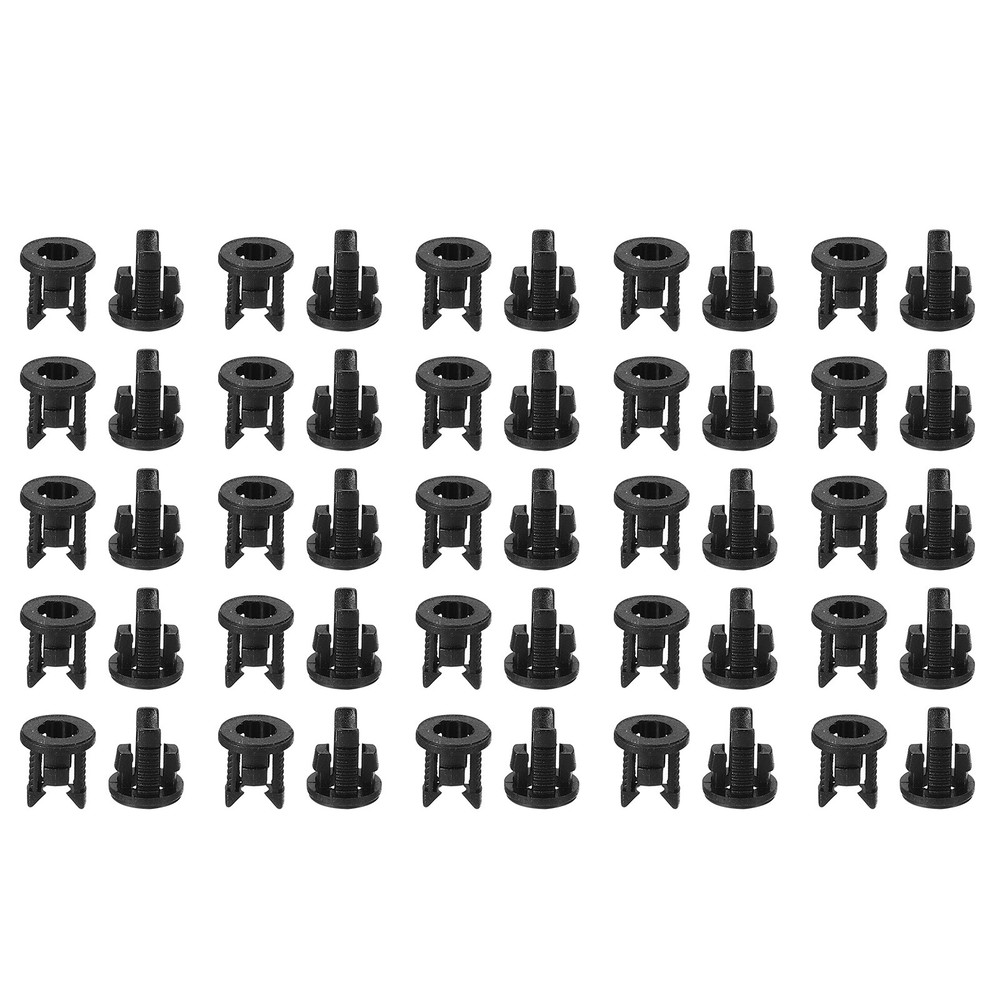 50pcs 3mm Light Emitting Diode Holder Clip Bulb Socket Panel LED Holders