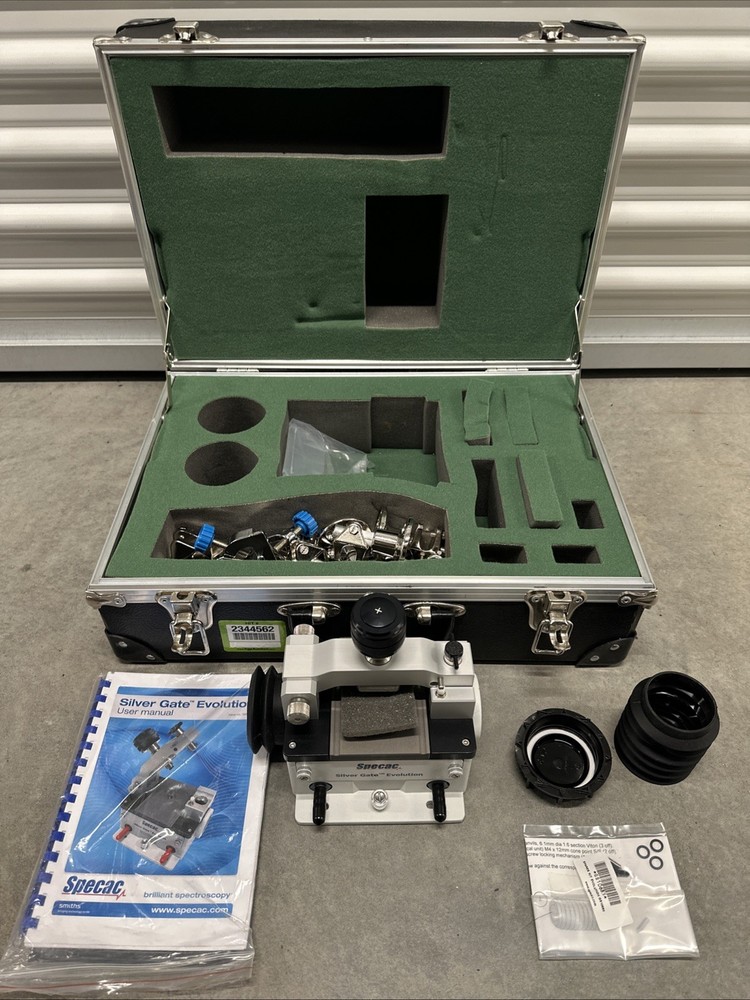 Specac Silver-Gate Evolution Single Reflection ATR Spectroscope ZnSE Lab
