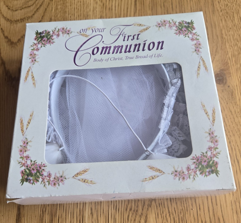 First Communion Veil - New in Box