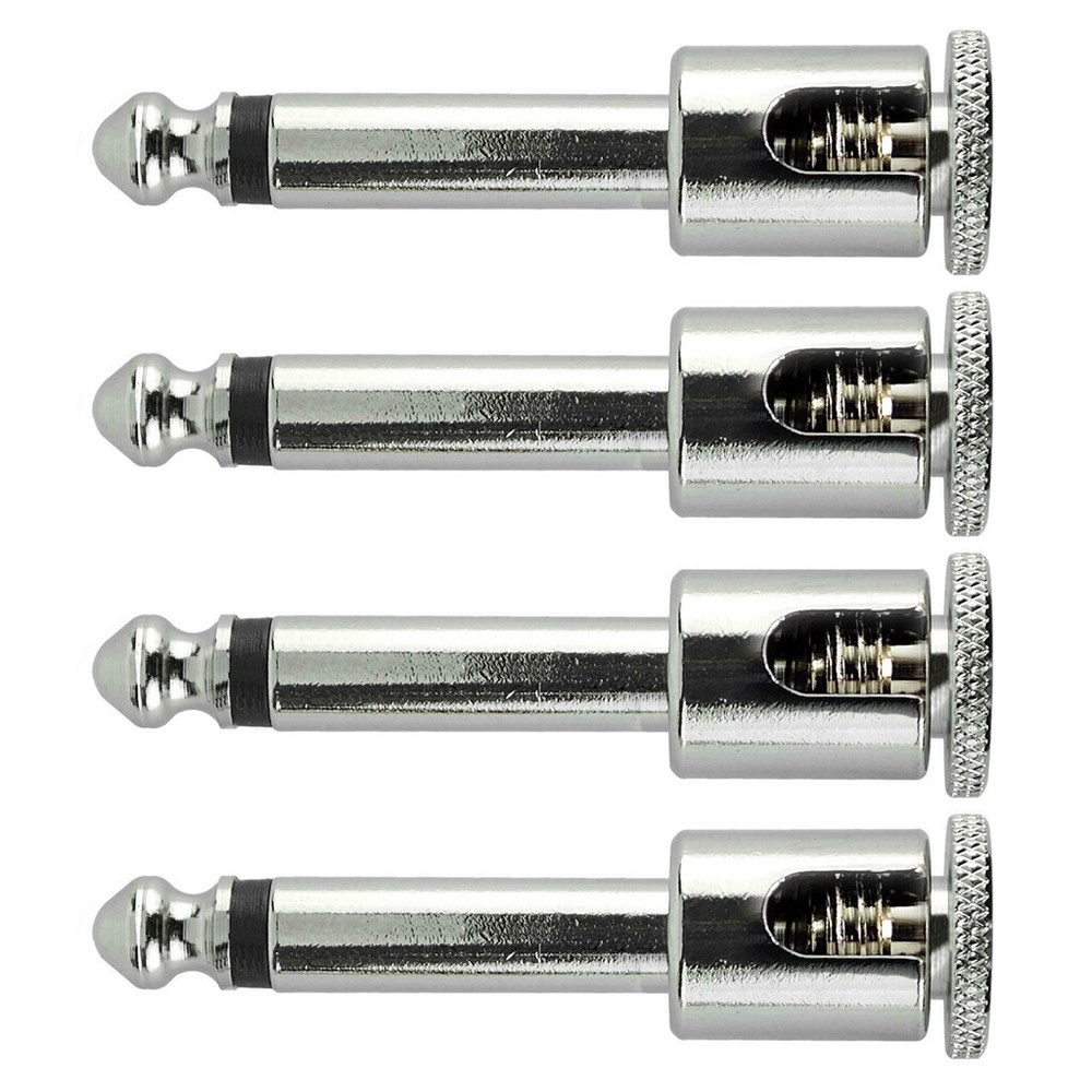 4 Pack | George L's .155 Right Angle Solderless Cable Plugs
