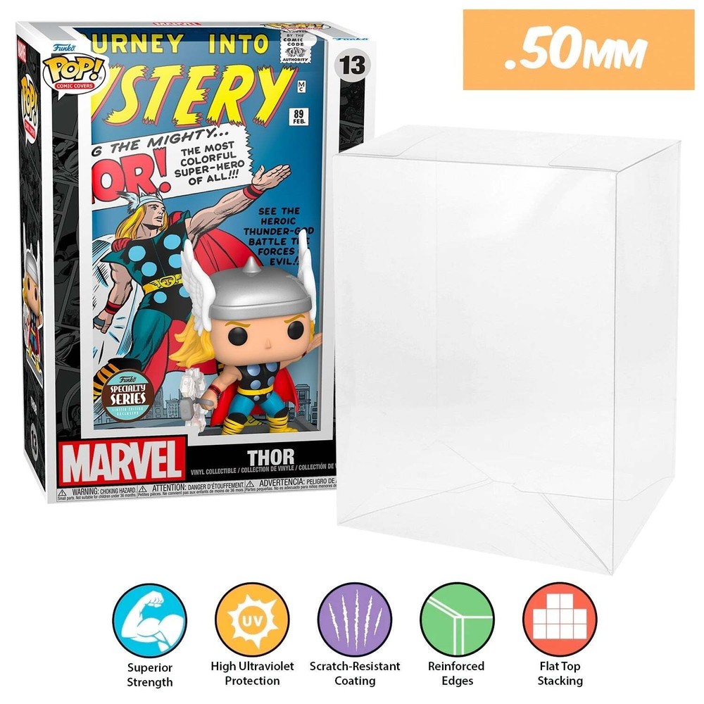 0.50mm POP PROTECTOR for Superman Comic Covers Funko Pop