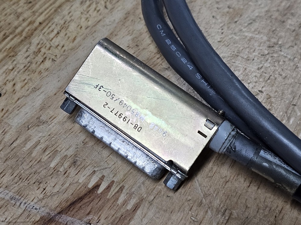 VAN DORN Communication Cable OP398 CABLE CPU PLC Cannon