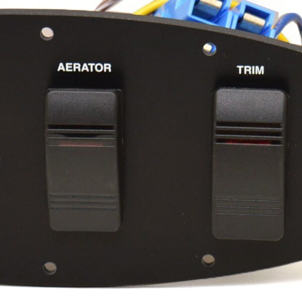 Four Winns Boat Switch Panel | w/ Trolling Motor Plugs 12/24VDC (Kit)
