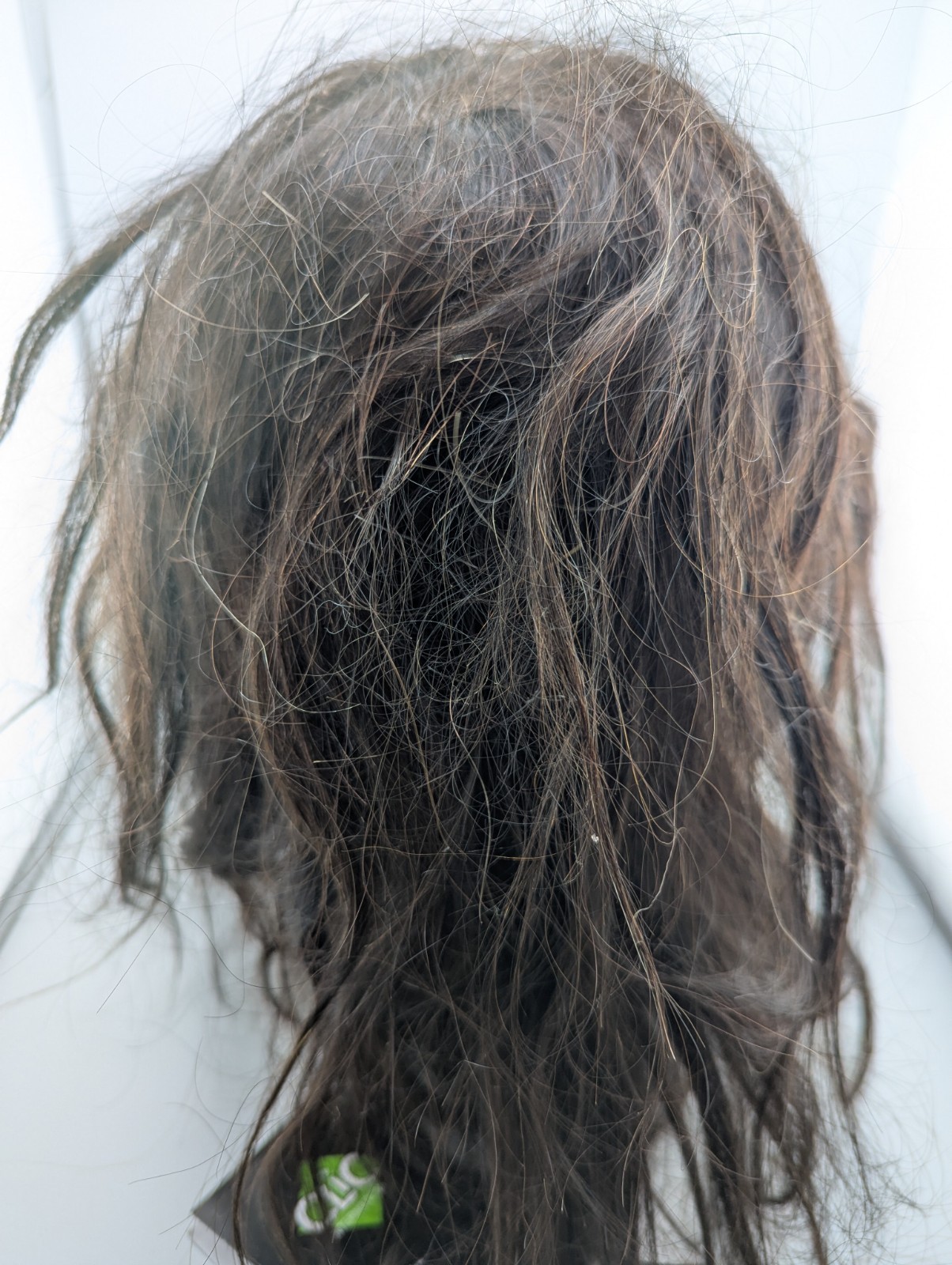 Cosmetology mannequin head 100% human hair