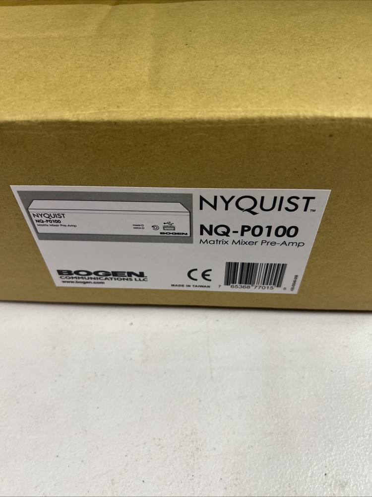 Bogen Nyquist NQ-P0100 Matrix Mixer Pre-Amp