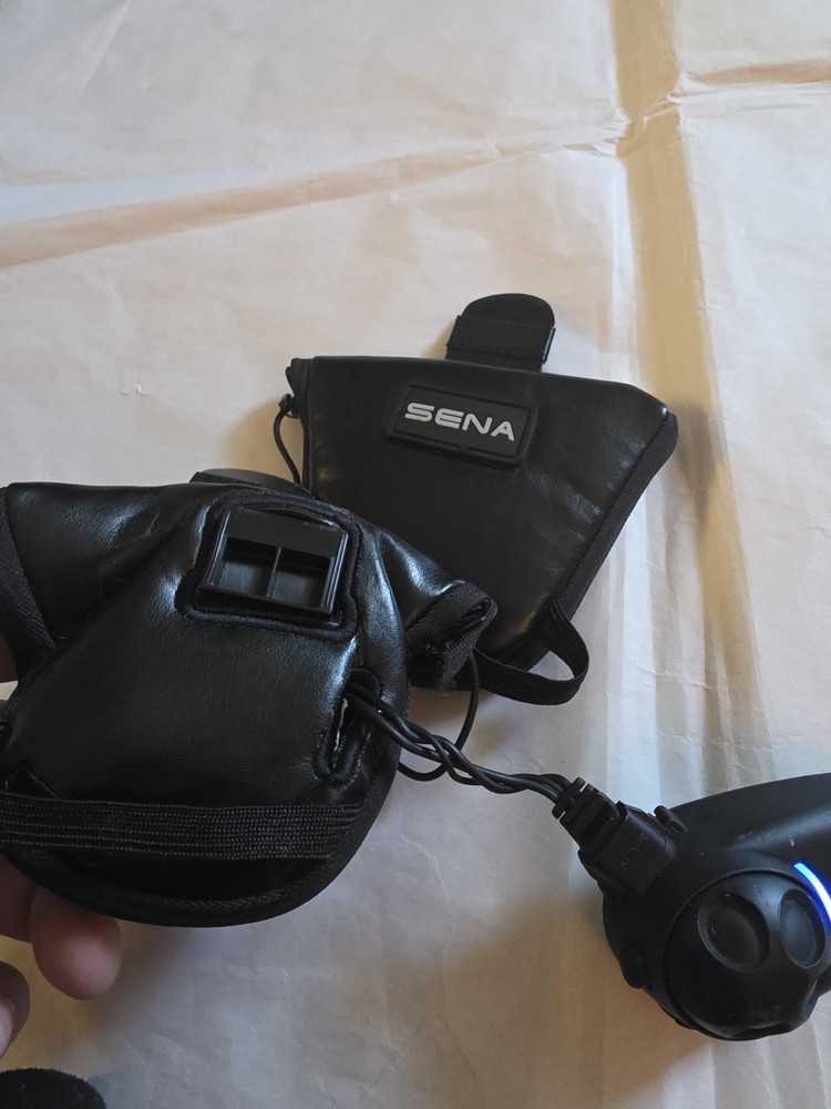 SENA SPH10H-FM Motorcycle 1/2 Helmet Bluetooth Stereo Headset Intercom Working!