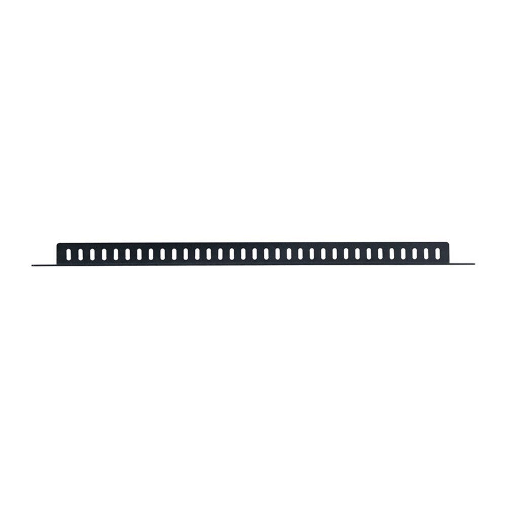 19" Horizontal Cable Management Bar Panel Rear Support Rack Data Cabinet Steel