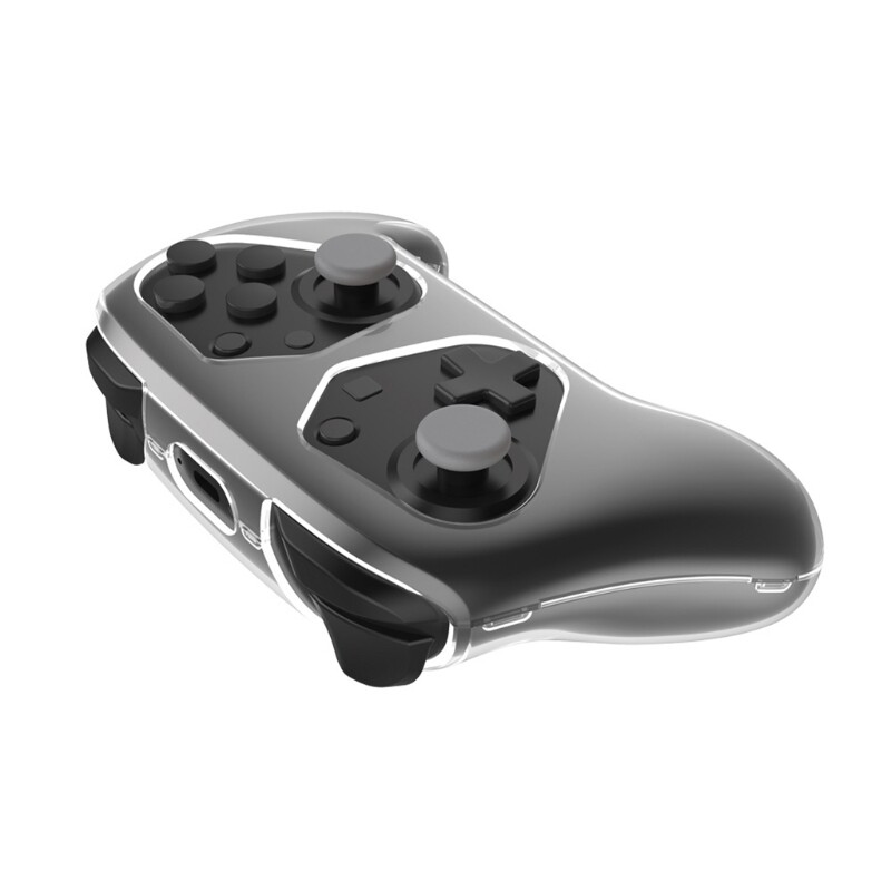 Clear Crystal Protective Cover for Shell for Switch Pro Controller Game Controll
