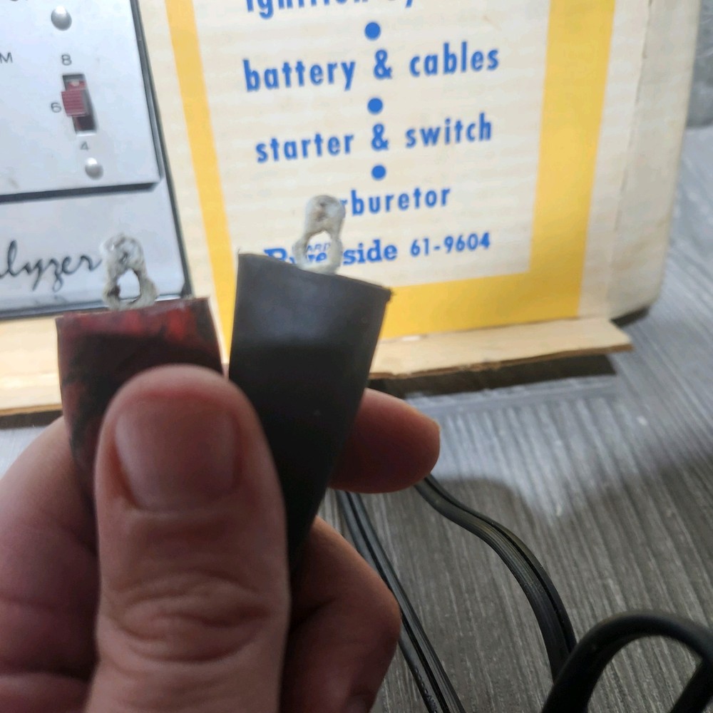 Wards Riverside Solid State Electronic 61-9604 Engine Analyzer UNTESTED VTG USA