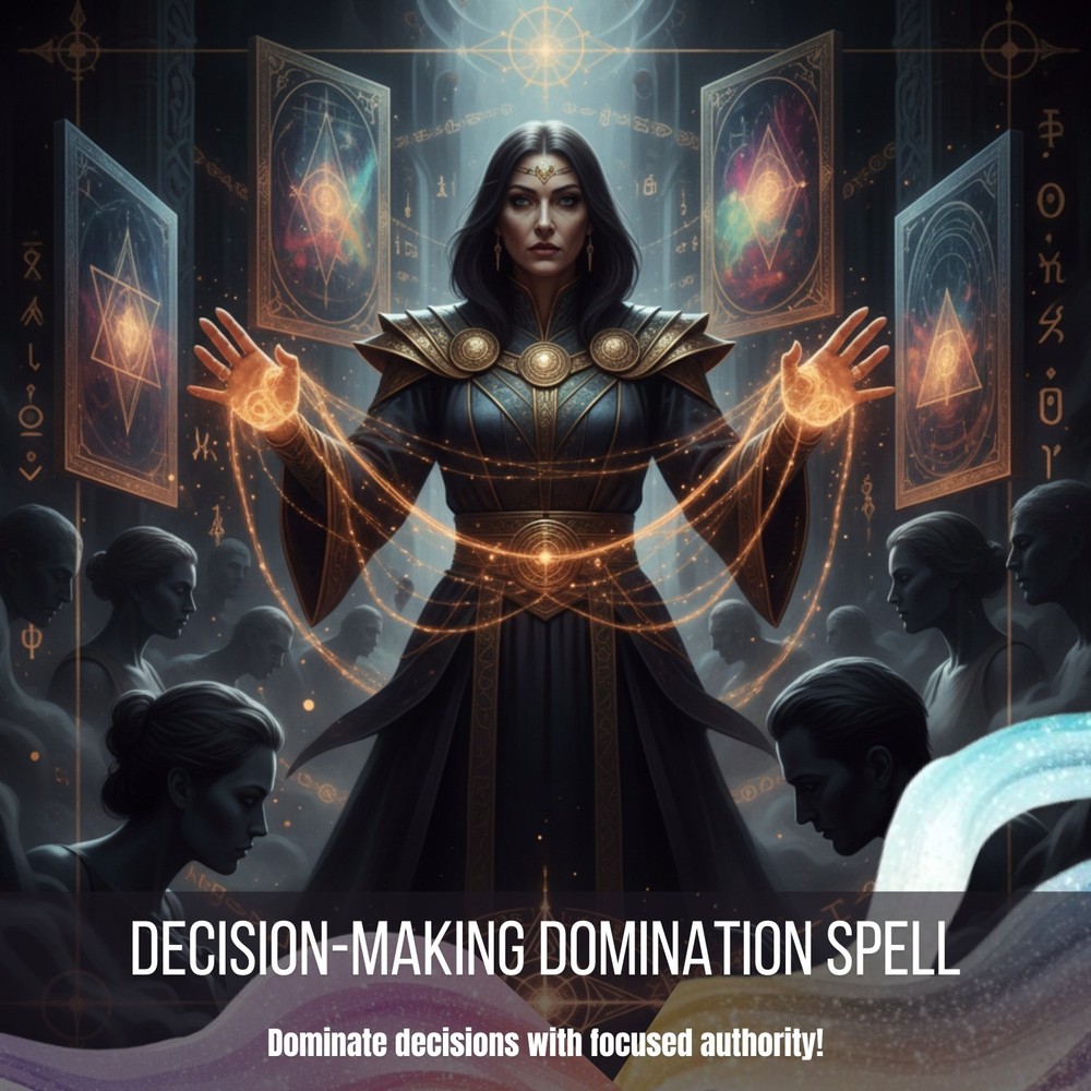 Decision-Making Domination Spell – Influence, Persuasion & Control