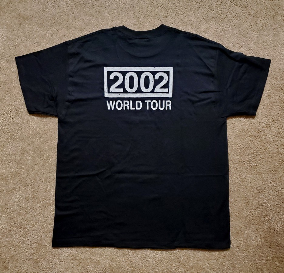 RARE Stephen Pearcy – Social Intercourse 2002 Tour T Shirt (RATT, Motley, Rock)