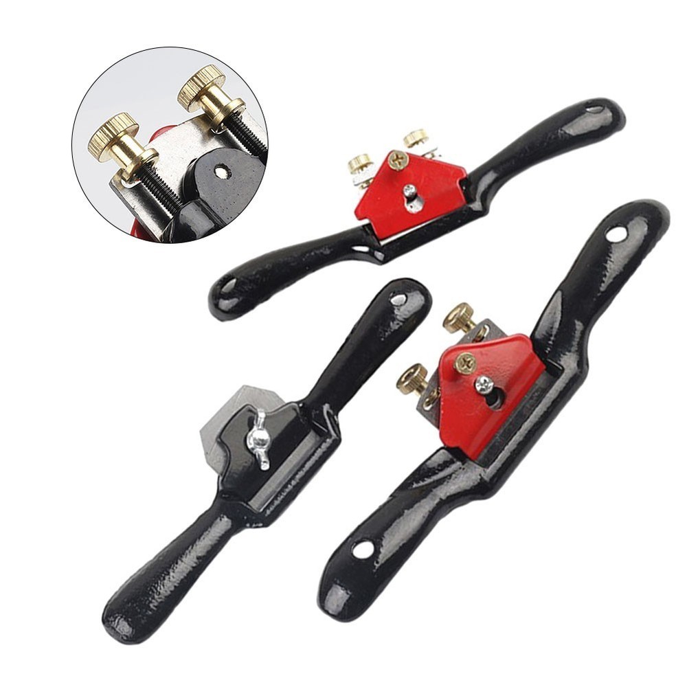 Efficient Wood Cutting Tool Double Screw Adjustment for Convenient Planing