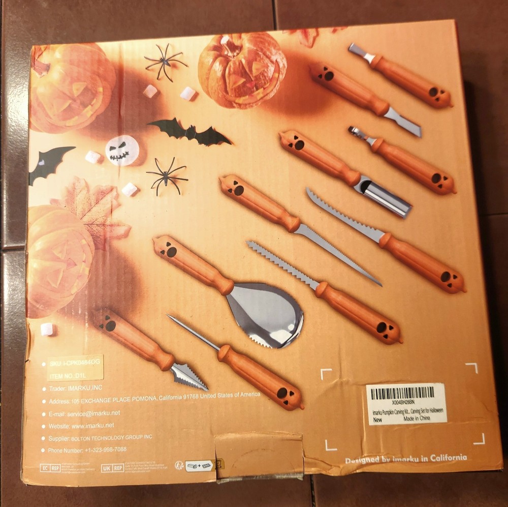 Imarku Pumpkin Carving Tools 36PCS Professional Kit