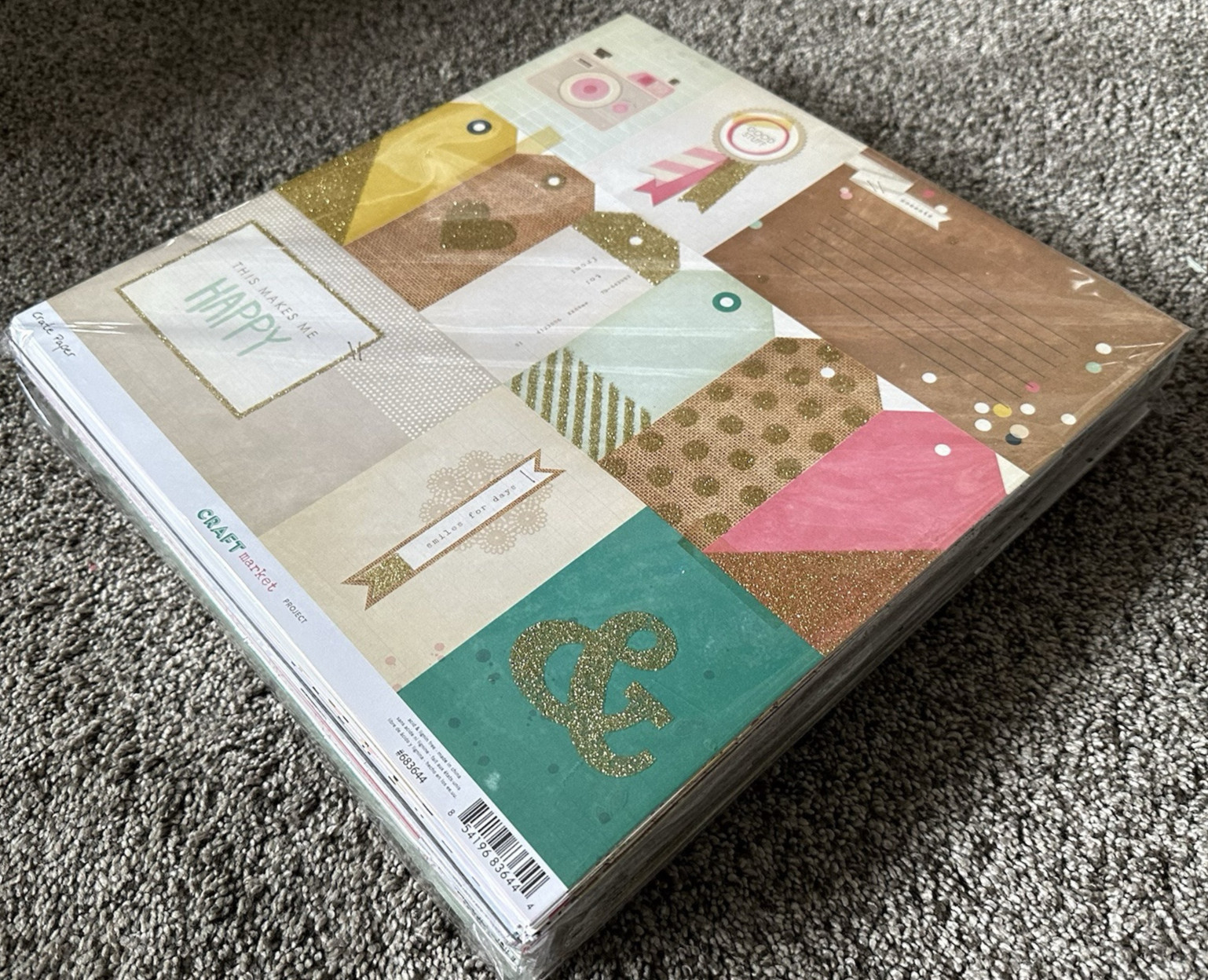 HUGE LOT - 100 sheets [CRATE PAPER] 12 X 12 PAPER (Save 80%)