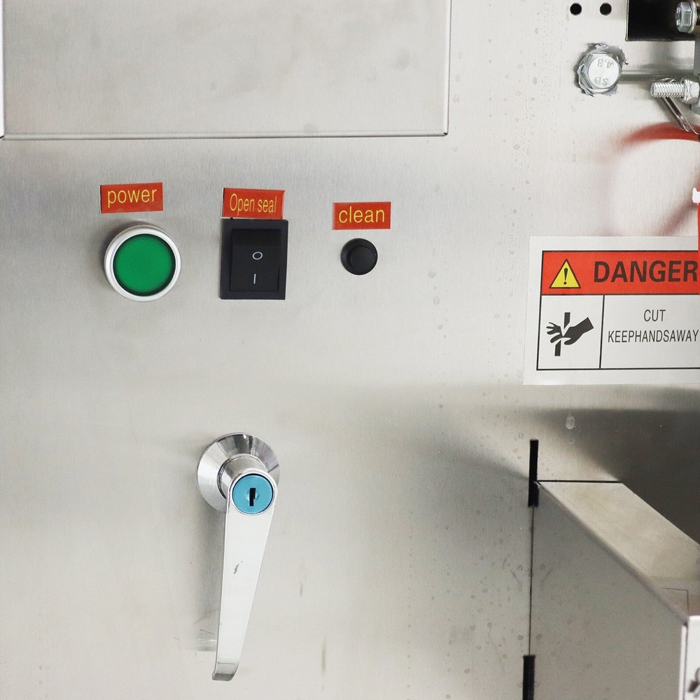 10-100ml Automatic Paste Liquid Quantitative Filling Machine w/Mixing Hopper110V