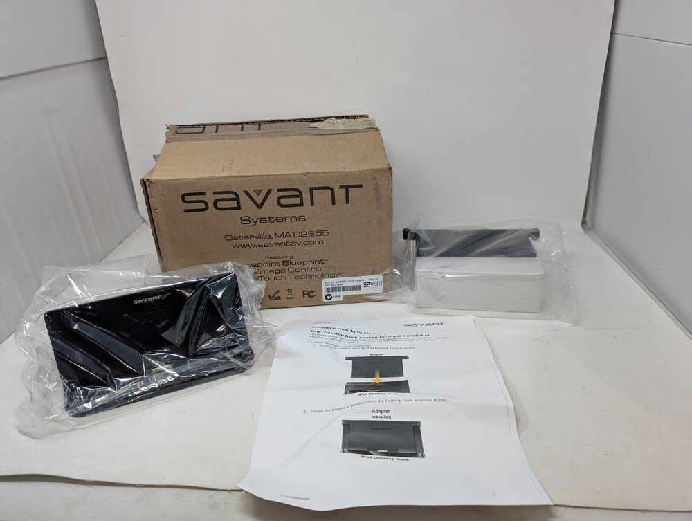 Savant DCD-100B-06 Table Top Charging and Control Dock
