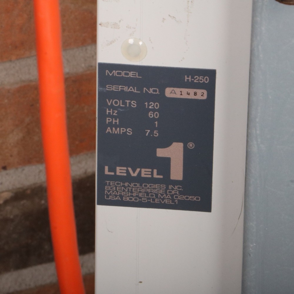 LEVEL 1 TECHNOLOGIES H-250 SYSTEM 250 FLUID WARMER SYSTEM
