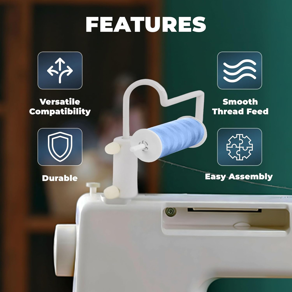 Thread Easy Spool Pin Adapter Universal Spool Holder Thread Stand for Sewing Mac