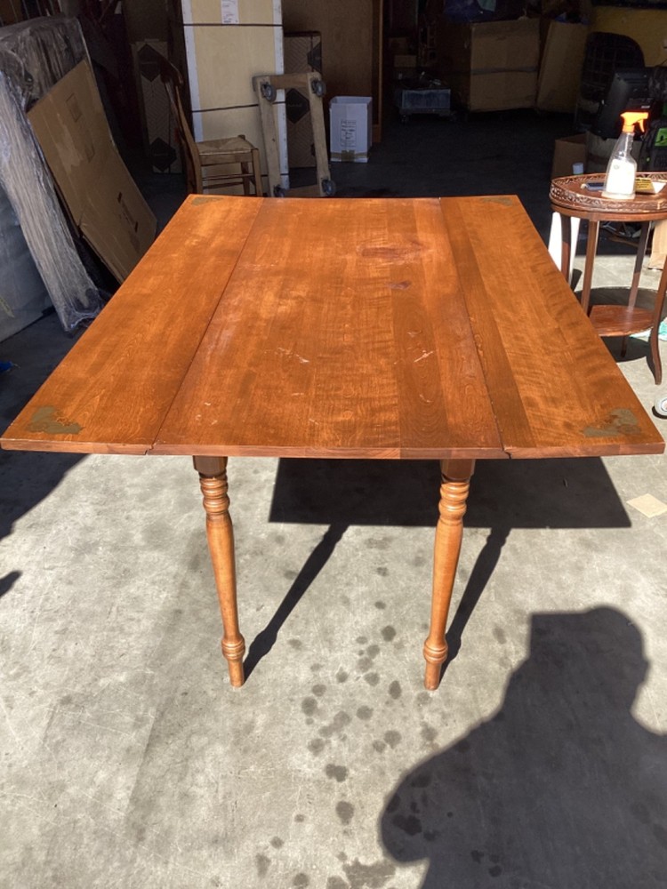 Large Hitchcock Drop Leaf Table Beautiful Some Flaws