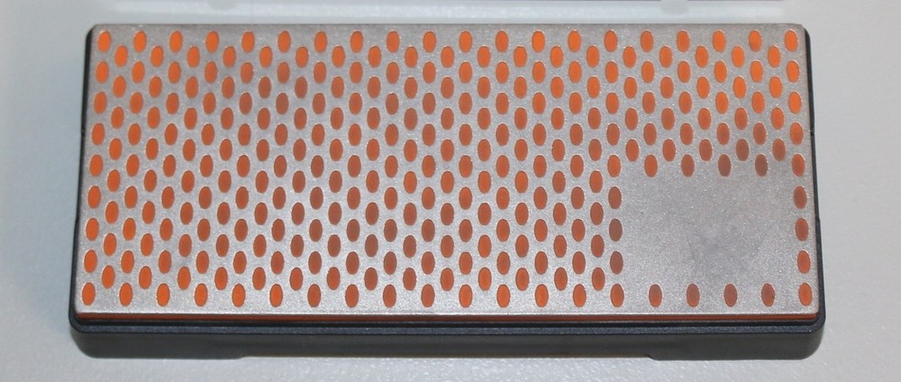 Smith's Micro-Tool Sharpening Tool - Fine Orange 750 Grit - Measures 6" x 2.5"