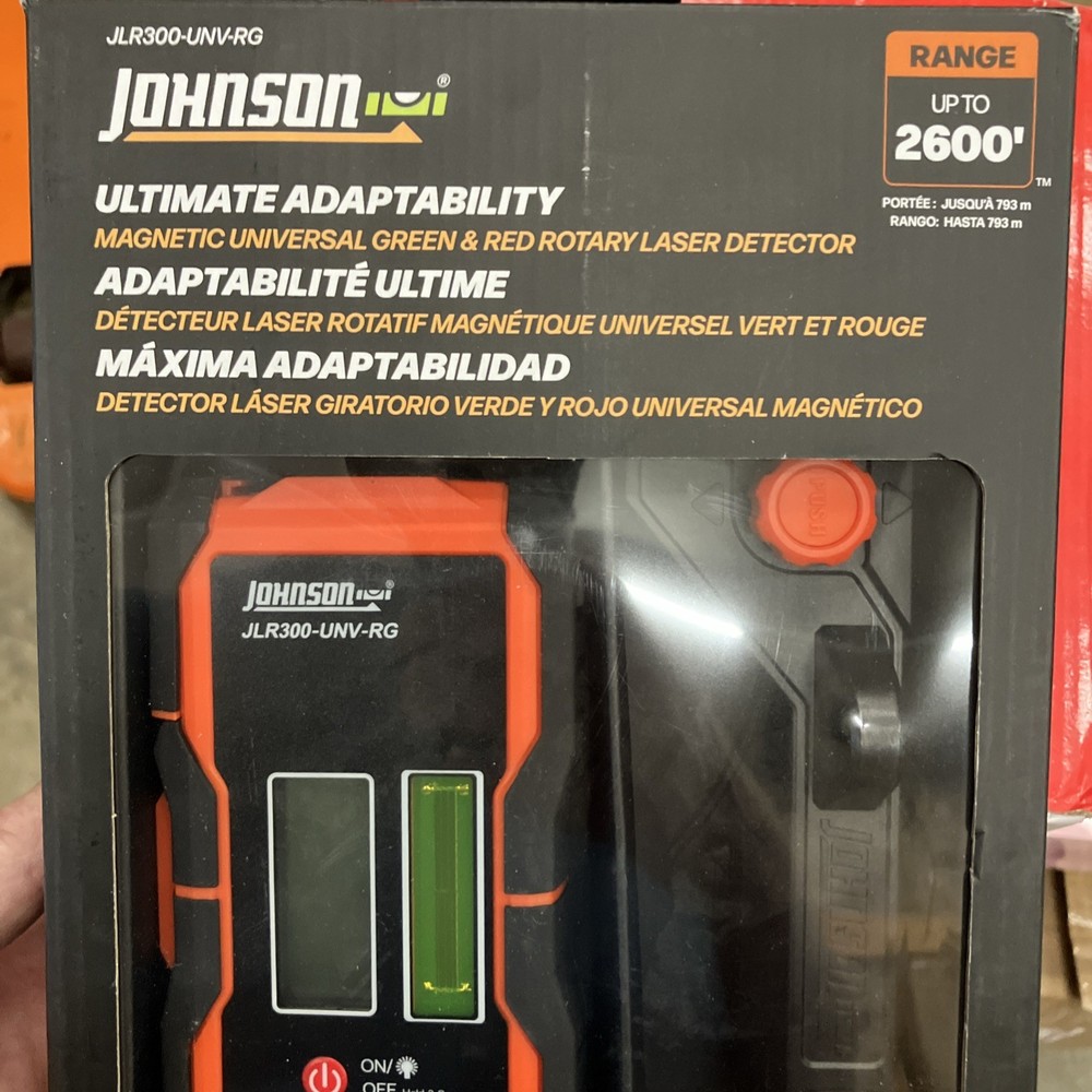 Battery-Powered Laser Detector with Magnets & LED Display - Maximize Precision