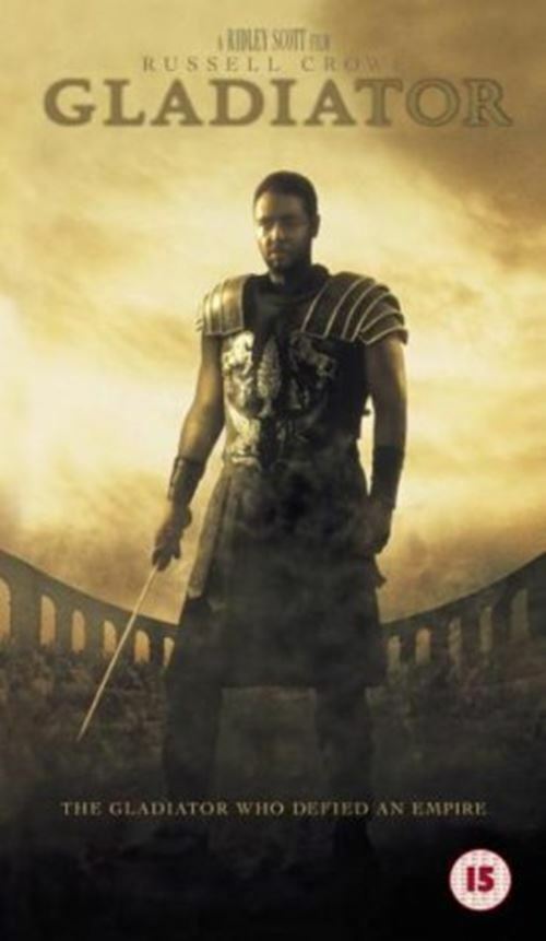 Gladiator Russel Crowe VHS Tape