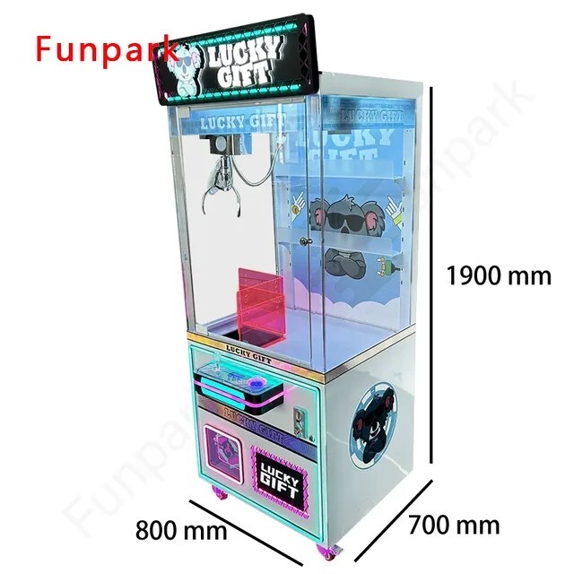 Koala Bear 🐨 Lucky Claw Machine Prize Skill Redemption Vending Machine Arcade