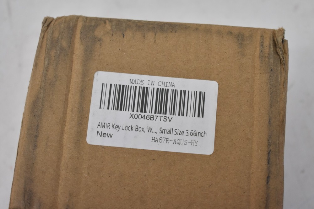 Key Lock Box Portable Padlock Red/Black Durable 4 Digit Combination G10