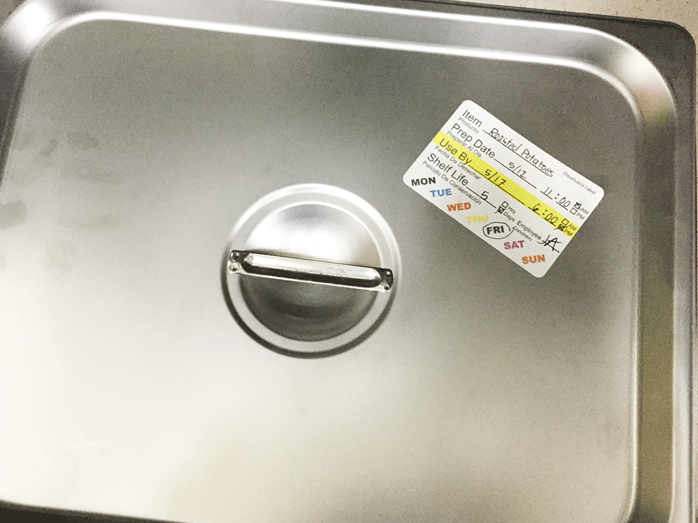 Dissolvable Food Rotation Prep Labels | 2 x 3" Inch | 500 Pack